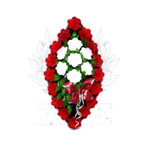 Венок ритуальный в110эк-28