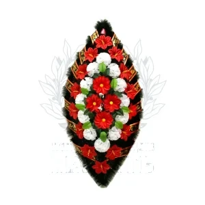 Венок ритуальный в110эк-6