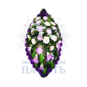 Венок ритуальный в110эл-55