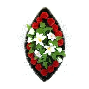 Венок ритуальный в90-19
