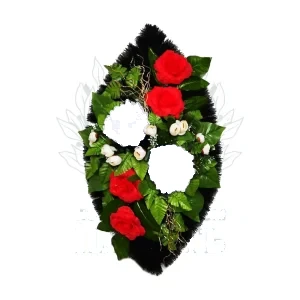 Венок ритуальный в90-21