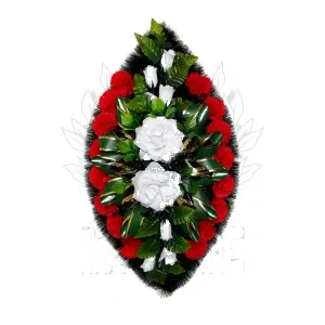 Венок ритуальный в90-37
