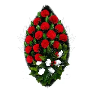 Венок ритуальный в90-39
