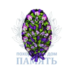 Венок ритуальный №158
