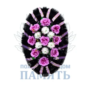Венок ритуальный №21
